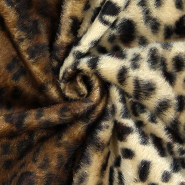 Tierfellimitat Leopard – beige, image number 2