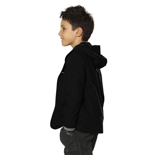 Softshell Uni – schwarz | Reststück 50cm