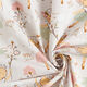 Baumwollpopeline Ballerina im Blumengarten – natur,  thumbnail number 3