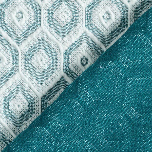 Strickjacquard Rauten – grün, image number 4