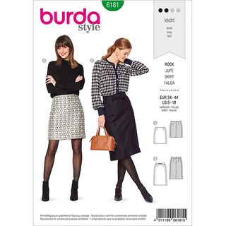 Rock | Burda 6181 | 34-44, 