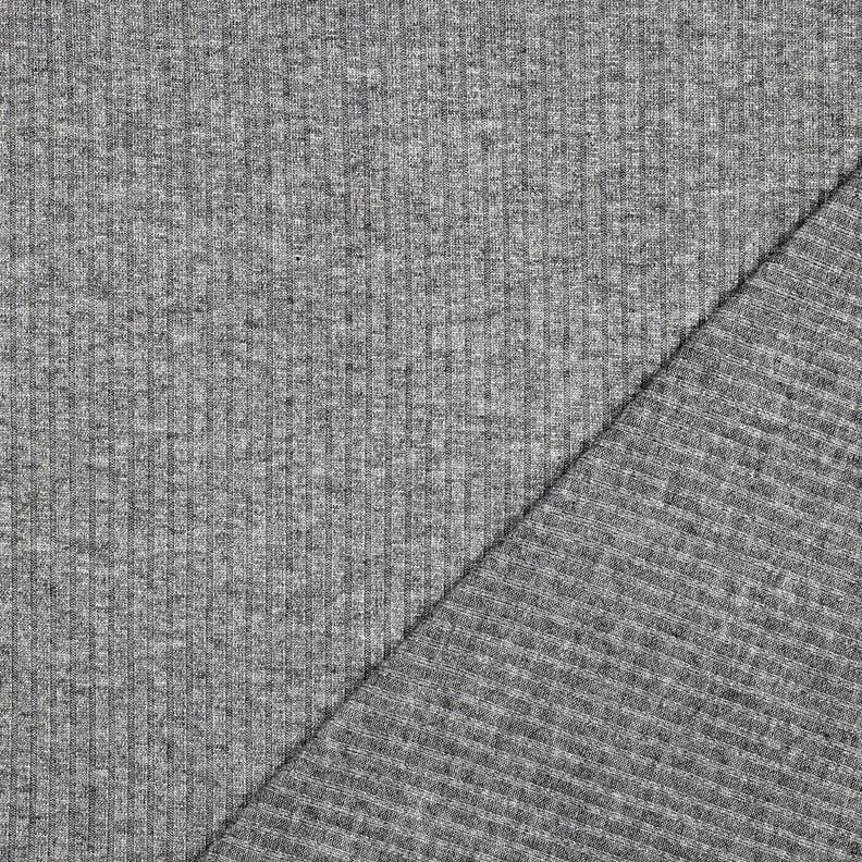 Rippenstrick Lurex – silbergrau/silber metallic, image number 3