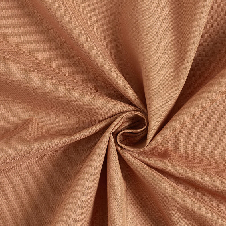 Baumwollstoff Cretonne Uni – zimt,  image number 1