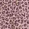 Viskose-Leinen-Mix Leo Print | Poppy Fabrics – hellaltrosa/aubergine,  thumbnail number 2