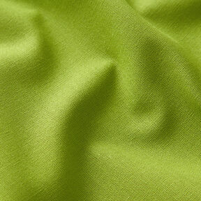Baumwollstoff Cretonne Uni – apfelgrün | Reststück 90cm, 