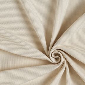 Rippenjersey feine 2-1-1-1 Rippen – natur, 