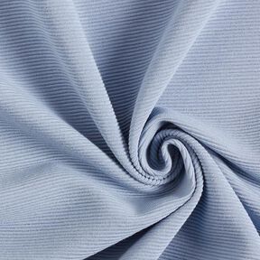 Ottoman-Rippenjersey Uni – hellblau, 