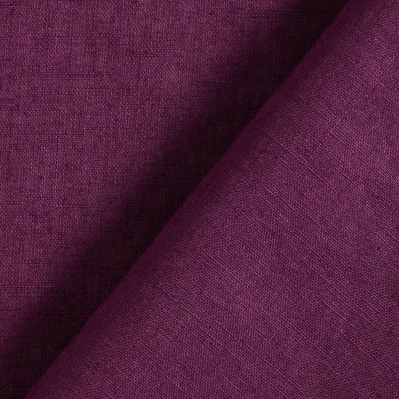 Leichter Leinen-Mix vorgewaschen – merlot,  image number 4