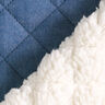 Jeans-Teddy Steppstoff – stahlblau,  thumbnail number 4