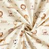 Baumwollpopeline Baby Dschungeltiere Digitaldruck – beige,  thumbnail number 3