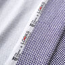 GOTS Baumwolljersey Mini-Karo | TCC x LOOKS by Wolfgang Joop – blaulila/weiss,  thumbnail number 4