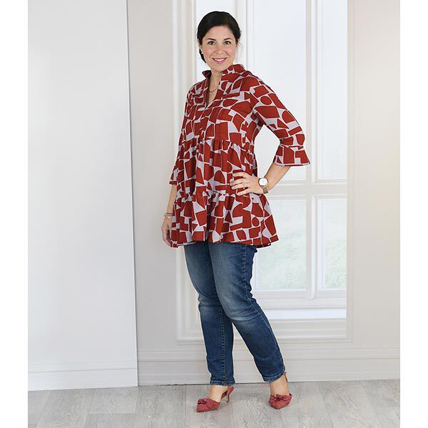 Biesen-Kleid / Tunika Laurelia | Lillesol & Pelle No. 64 | 34-50, image number 3