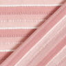 Feinstrick Kordelstreifen – rosa/weiss,  thumbnail number 4