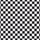 Baumwolljersey Schachbrett [9 mm] – schwarz/weiss,  thumbnail number 1