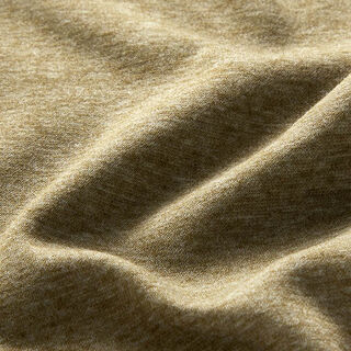 Alpenfleece Melange – dunkeloliv | Reststück 100cm, 
