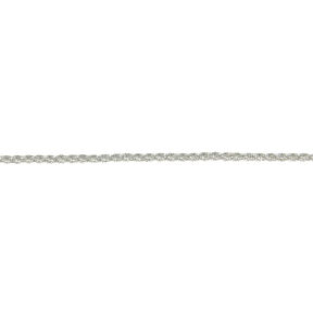Metallic Kordel [Ø 2 mm] – silber metallic, 