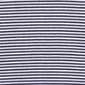 Bündchen Schlauchware schmale Ringel – marineblau/weiss,  thumbnail number 1