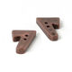 Zahlenknopf 7 - Metalloptik,  thumbnail number 2