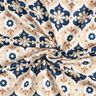 Jersey florale Ornamente – beige/marineblau,  thumbnail number 4