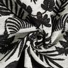 Chenille-Jacquard Barocker Dschungel – schwarz/wollweiss,  thumbnail number 3
