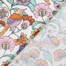 Beschichtete Baumwolle Blumenmeer – weiss,  thumbnail number 5