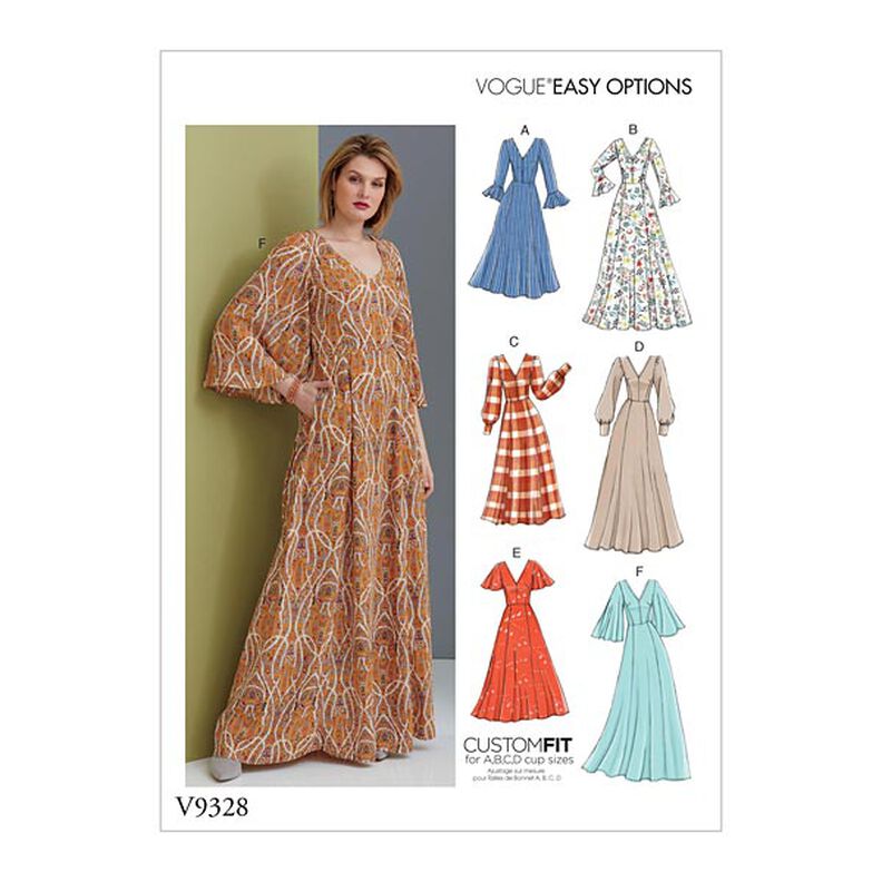 Kleid | Vogue 9328 | 32-40,  image number 1