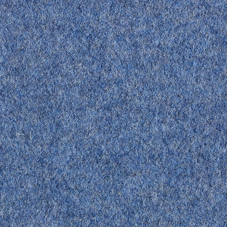 Woll-Walkloden Melange – jeansblau,  image number 5