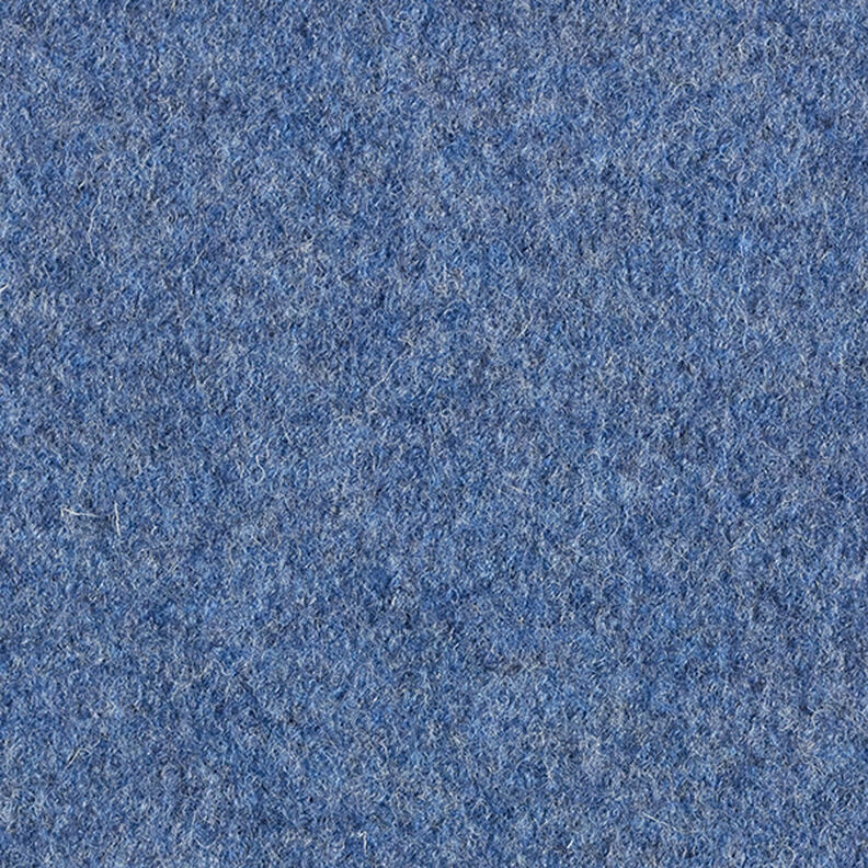 Woll-Walkloden Melange – jeansblau,  image number 5
