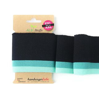 GOTS Bio Strickbündchen CUFF ME COLLEGE [140 cm | 7,5 cm] | Albstoffe | Hamburger Liebe, 