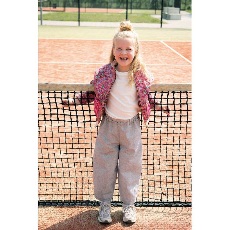 Chambray Lurex Melange | Poppy Fabrics – blau/elfenbein,  image number 6