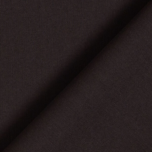 Stretch Popeline Uni – schwarz, image number 3