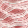 Feinstrick Kordelstreifen – rosa/weiss,  thumbnail number 2