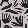 Dekostoff Gobelin abstrakte Pflanzen – hellbeige/schwarz,  thumbnail number 6