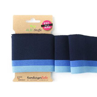 GOTS Bio Strickbündchen CUFF ME COLLEGE [140 cm | 7,5 cm] | Albstoffe | Hamburger Liebe, 