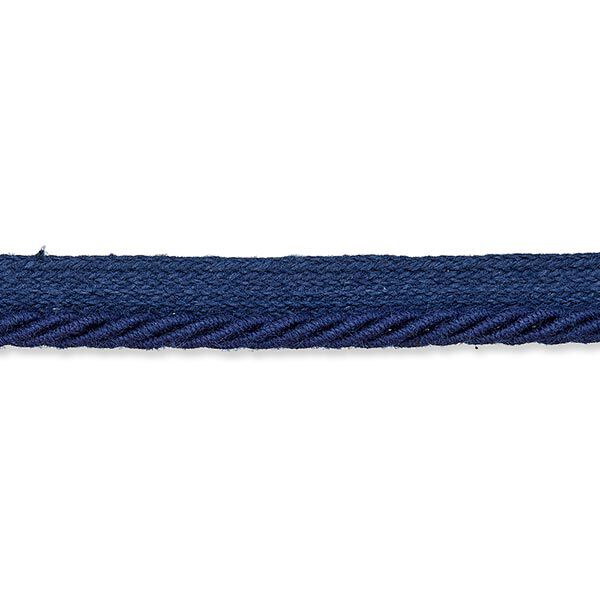 Kordel-Paspelband [9 mm] - marineblau,  image number 1