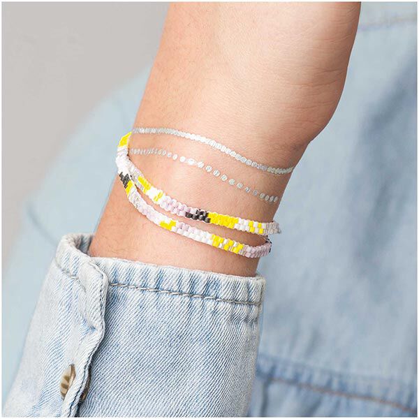 Itoshii Tube Perlen transparent | RICO DESIGN - rosa, image number 8