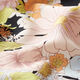 Viskosestoff Expressive Blumen – schwarz,  thumbnail number 2