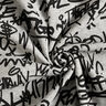 Alpenfleece Graffiti Melange – silbergrau,  thumbnail number 3