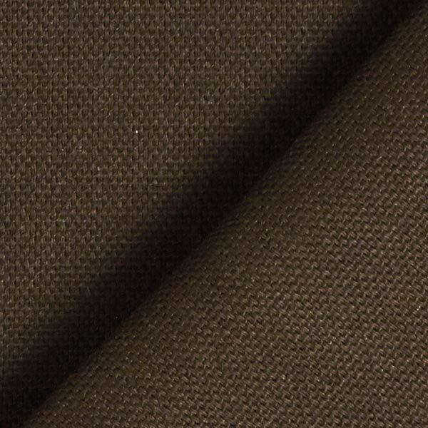Dekostoff Canvas – dunkelbraun | Reststück 50cm
