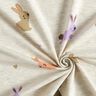 Baumwolljersey Häschen und Herzchen | Poppy Fabrics – wollweiss,  thumbnail number 3