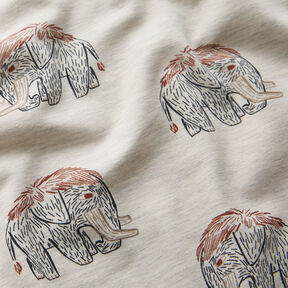 Baumwolljersey Mammuts | by Poppy wollweiss, 