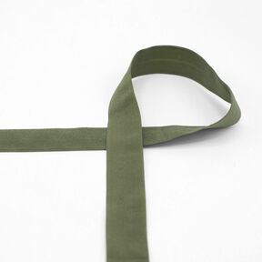 Elastisches Einfassband (Falzgummi) matt [20 mm] – khaki, 