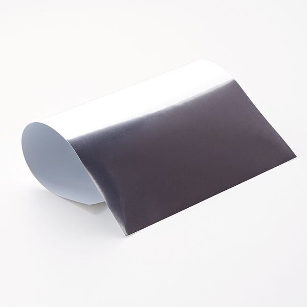 Bügelfolie Glossy Din A4 – silber metallic, image number 1