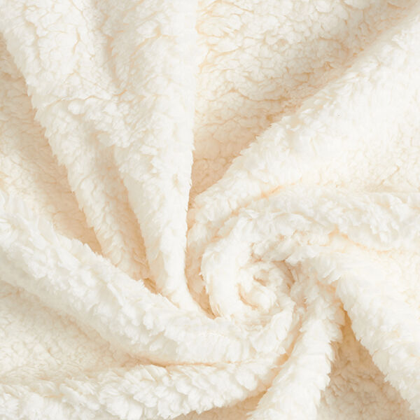 Sherpa Uni – wollweiss | Reststück 50cm