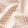 Baumwollstoff Popeline Vichykaro – beige,  thumbnail number 2