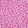 Musselin/ Doppel-Krinkel Gewebe bunter Leo Print | Poppy Fabrics – pastellviolett/rotlila,  thumbnail number 1