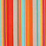Outdoorstoff Canvas Streifen – orange/rot,  thumbnail number 1