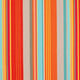 Outdoorstoff Canvas Streifen – orange/rot,  thumbnail number 1