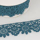 Blumenspitzenband  – türkisblau,  thumbnail number 2