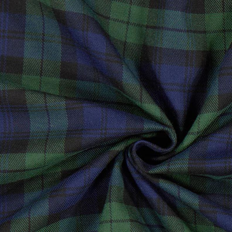 Schottenkaro Stretch – navy/grün,  image number 2